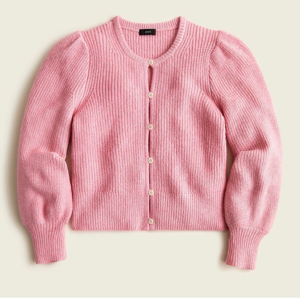 J. Crew Pink Women's Cardigan Sweater